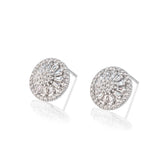 עגילי עיגול צמודים